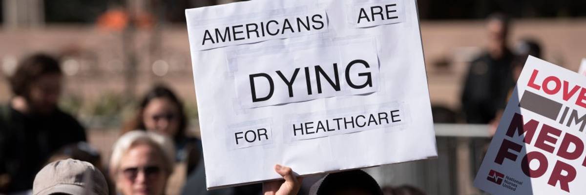 Medicare for All Rally in Los Angeles