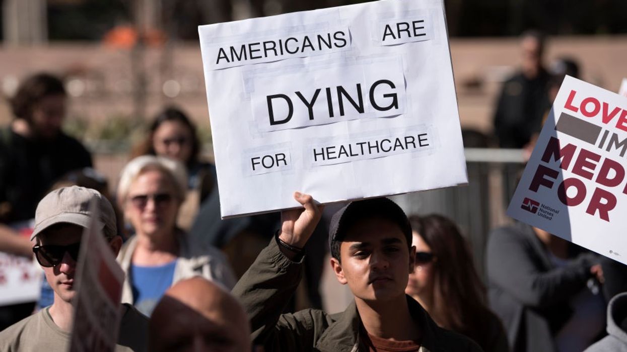 Medicare for All Rally in Los Angeles