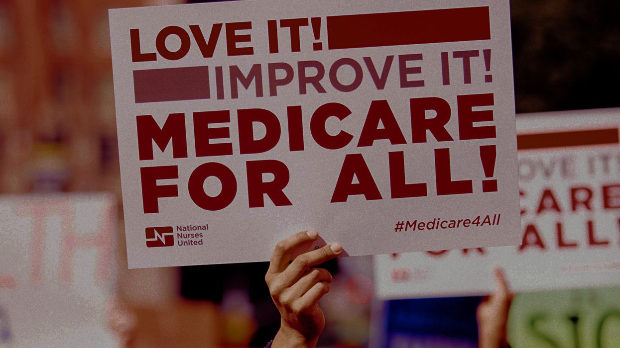 Medicare for All sign