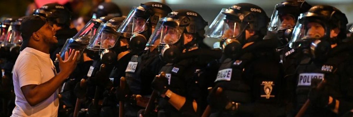 Stop the Violence, Stop the Looting