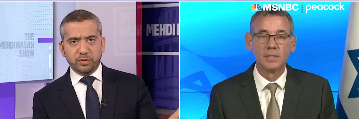 Mehdi Hasan interviews Mark Regev