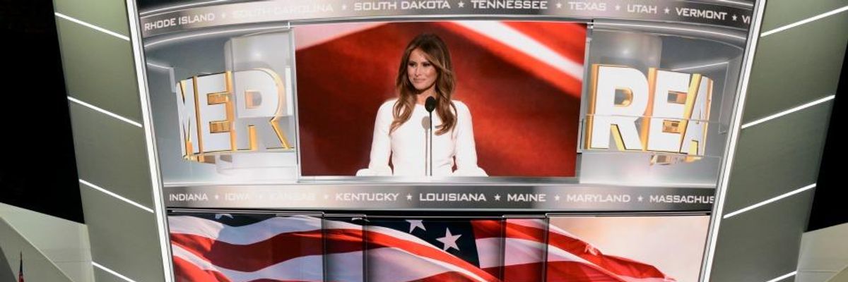 What We Can Learn From Melania Trump's, Um, Flattery of Michelle Obama