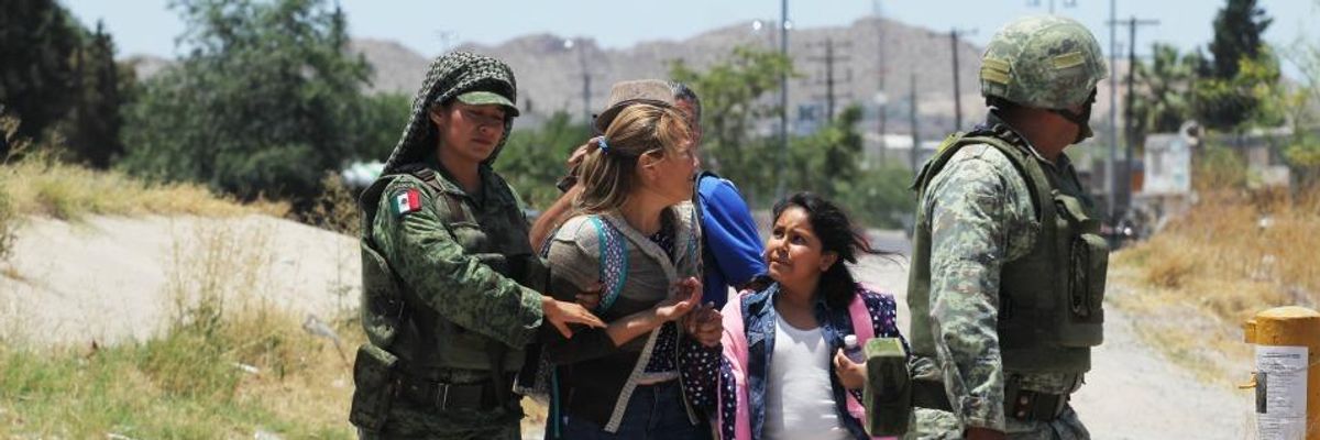 Claiming Trump Is Forcing Them to Commit 'Widespread Violation' of International Law, Asylum Officers Back Lawsuit Against President's Policy