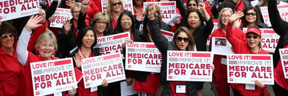 Bernie Sanders Best Represents Nurses' Values