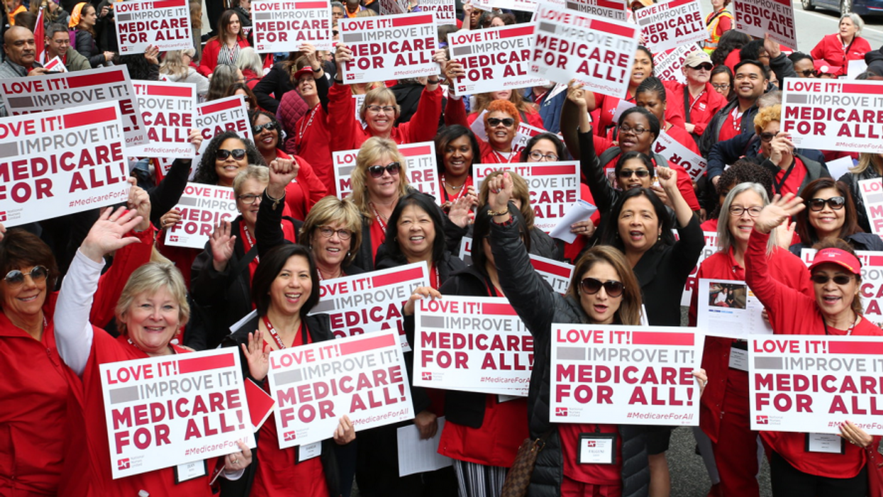 Bernie Sanders Best Represents Nurses' Values