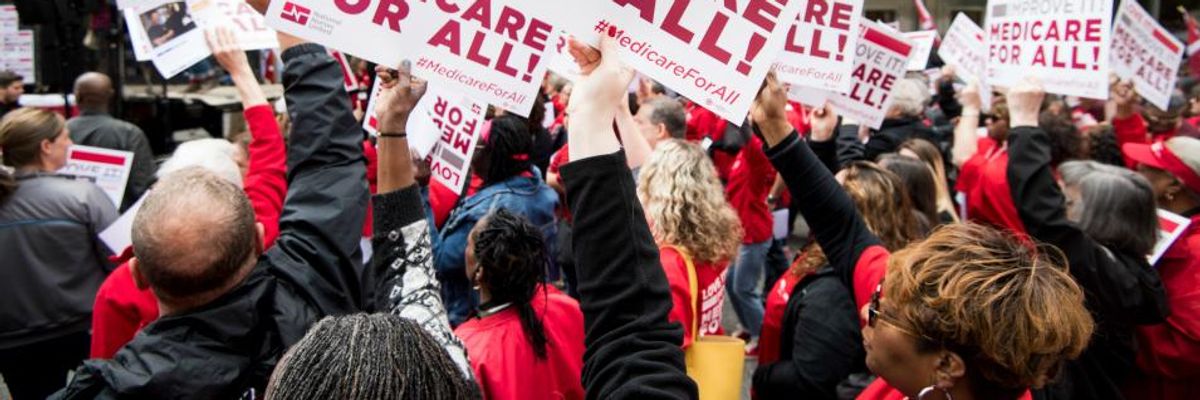 Union Leaders Rebuke Centrist Democrats for Claiming Medicare for All Would Harm Workers