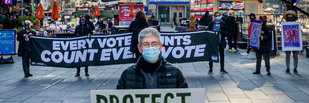 'Nobody Should Fall For It': Sanders Condemns Trump's Reported Plan to Falsely Declare Victory on Election Night