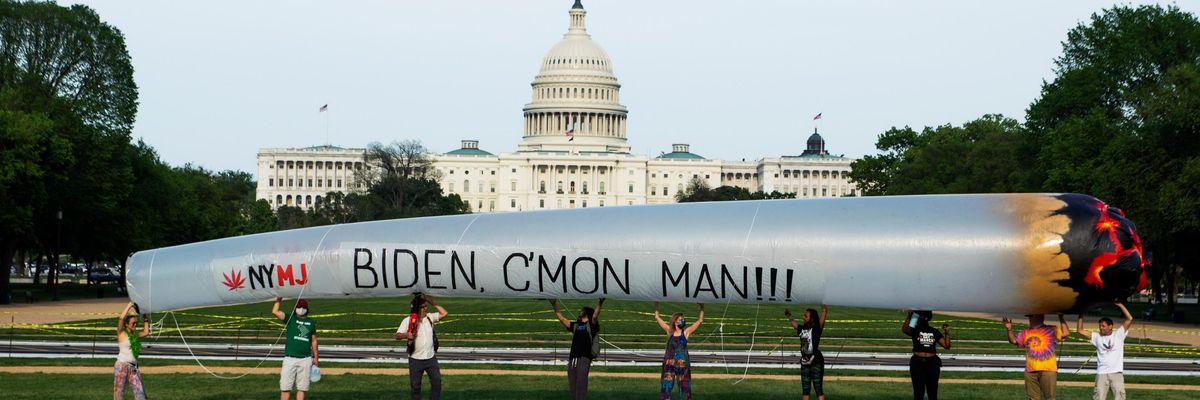 80+ Groups Mark 4/20 With Call for Biden to End Federal Marijuana Prohibition