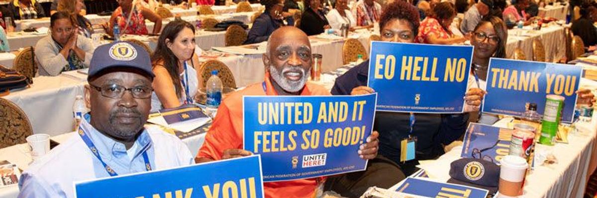 'Tremendous Victory for the People': Federal Judge Rules Trump's Anti-Worker Order Unconstitutional