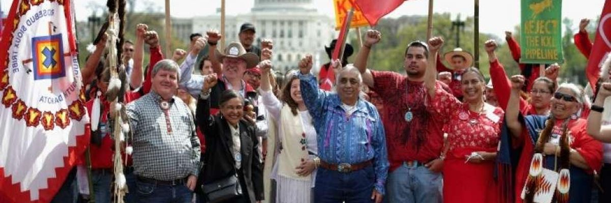 Native American Tribes Sue Trump Over 'Unlawful' Keystone XL Approval