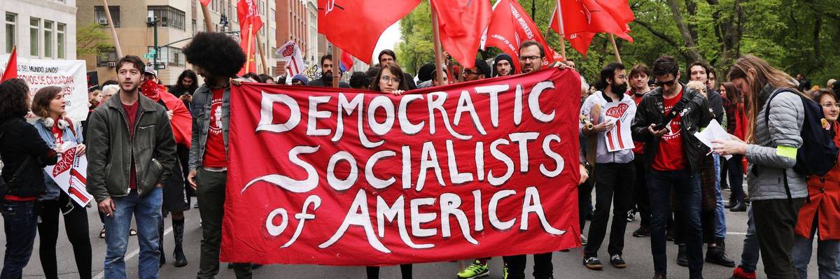 Members of the Democratic Socialists of America