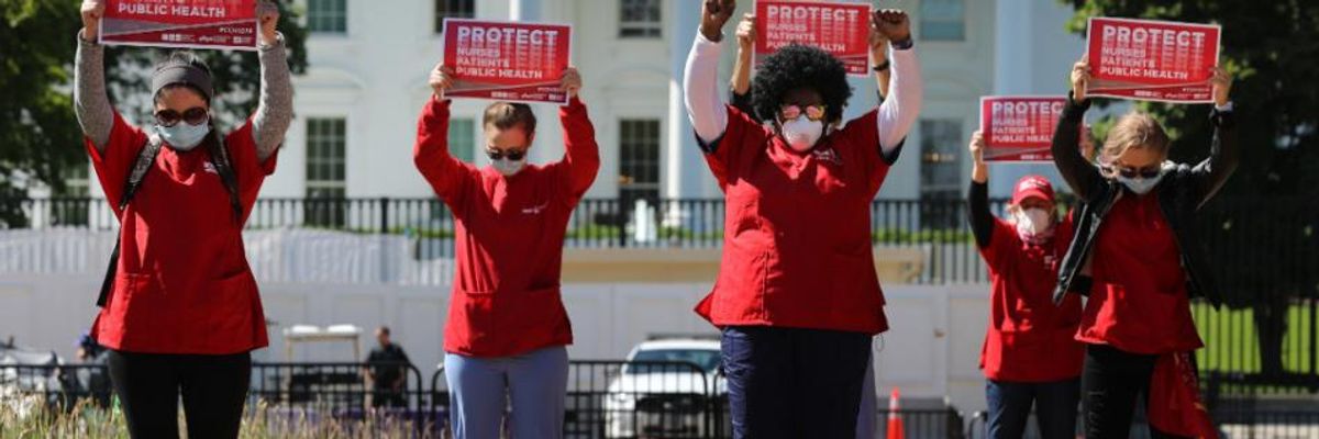 Labor and Environmental Groups File Legal Petition Demanding Trump Solve 'Unconscionable' Shortage of PPE for Essential Workers