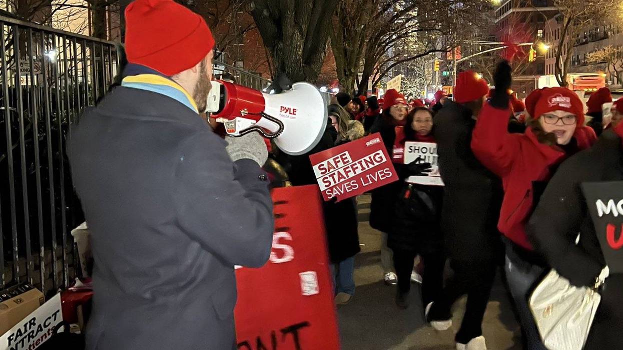 Largest Nurses Strike in NYC History as Nearly 15,000 Healthcare Workers Hit the Picket Line