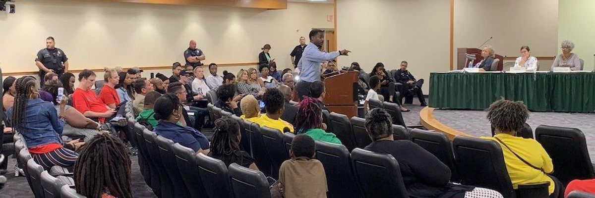 Following Week of Unrest After Officer Amber Guyger's Murder Conviction, Community Meeting in Dallas on Policing Erupts
