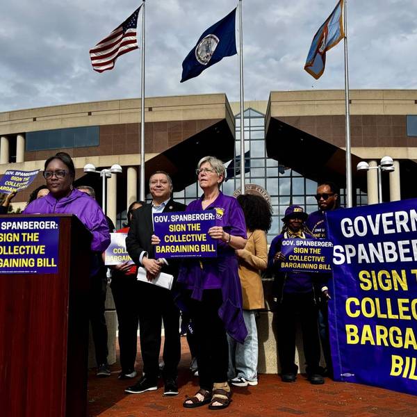 Unions Decry Spanberger Veto of Collective Bargaining Bill as ‘Betrayal to Virginia's Workers’