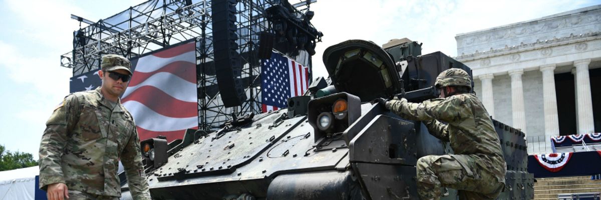 Trump Celebrates Himself on July 4th