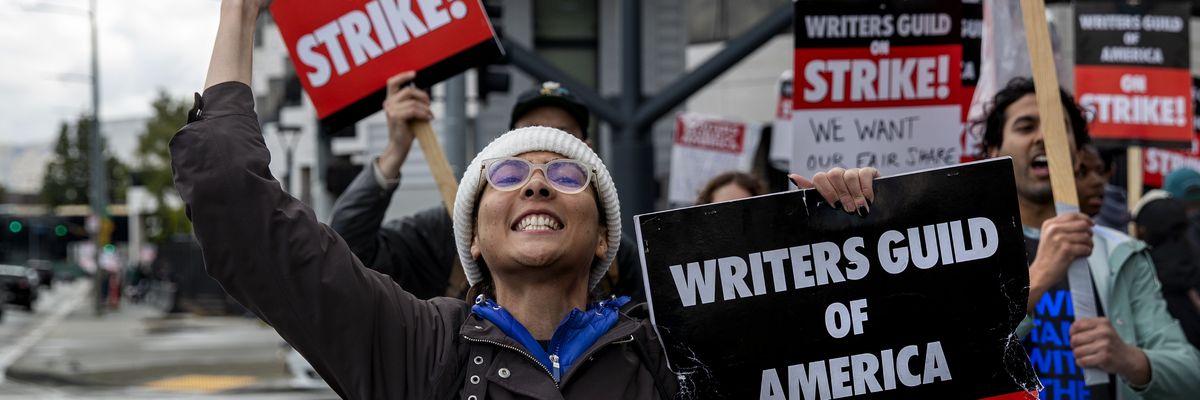 Members of the Writers Guild of America