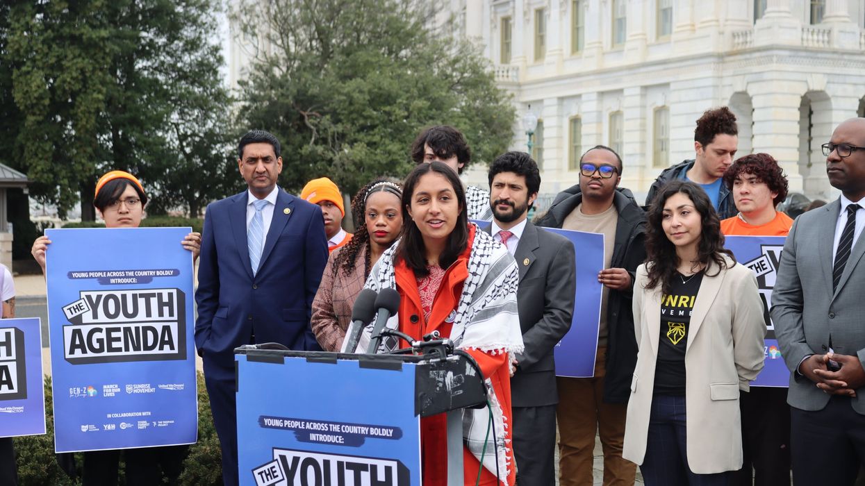Members of youth-led advocacy groups and Congress