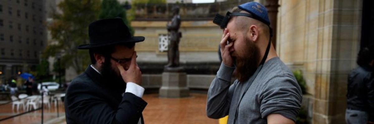 The Pogrom in Pittsburgh: Darkness in America, Light in a Synagogue