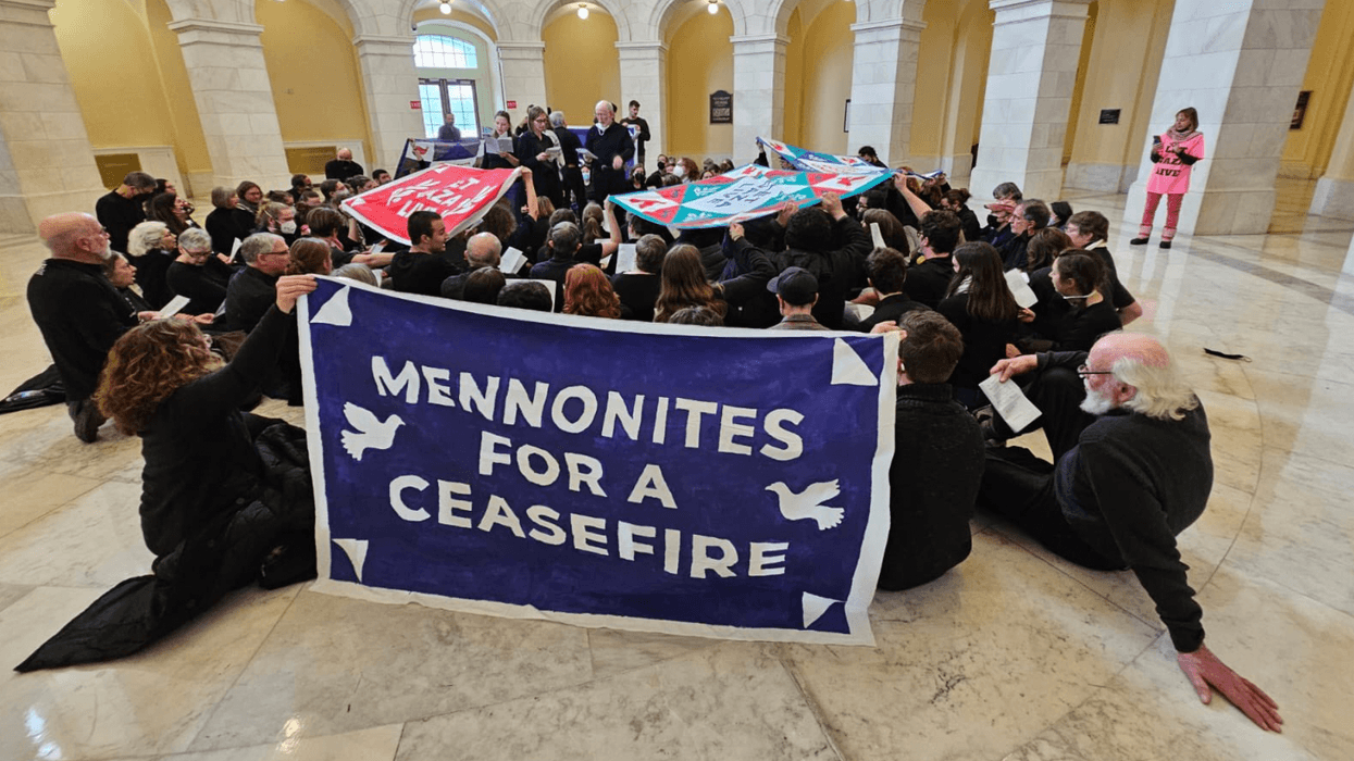 Mennonite peace activists