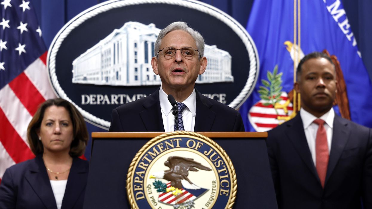 Merrick Garland announcing special counsel for Trump probes