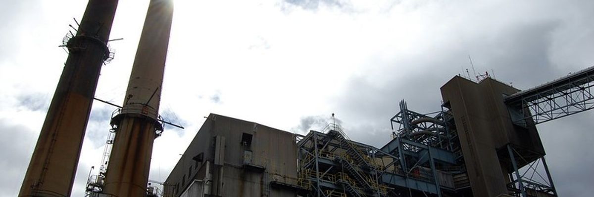 Merrimack Station coal plant.