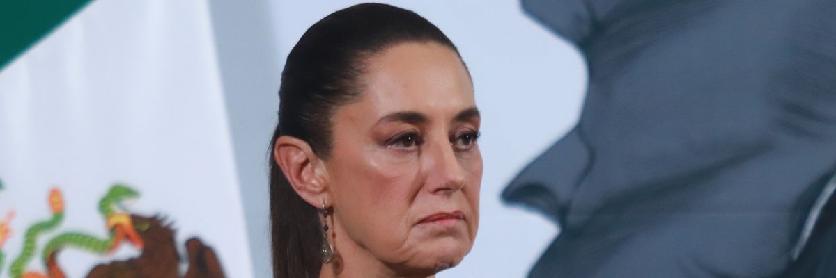 Mexican President Claudia Sheinbaum Pardo