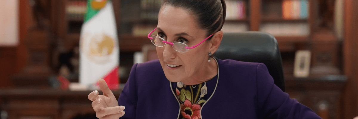 Mexican President Claudia Sheinbaum