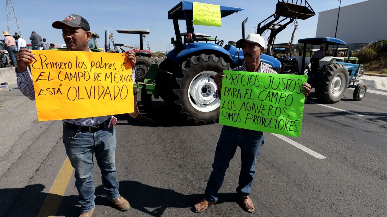 MEXICO-AGRICULTURE-PROTEST