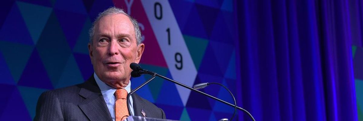 Bernie Sanders Says Bloomberg's Moves Toward 2020 Bid Shows 'Billionaire Class Is Scared'