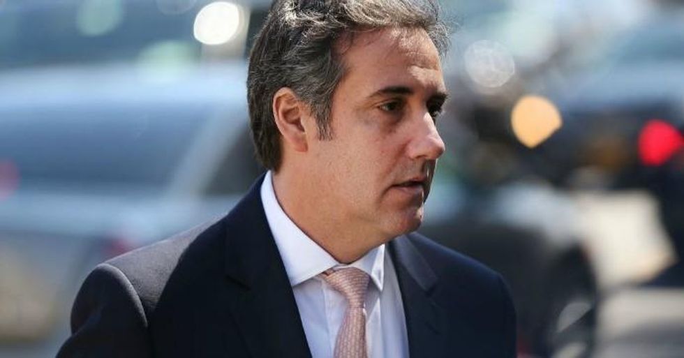 Michael Cohen, longtime personal lawyer and confidante for President Donald Trump, arrives at the United States District Court Southern District of New York on April 26, 2018 in New York City. (Photo: Spencer Platt/Getty Images)
