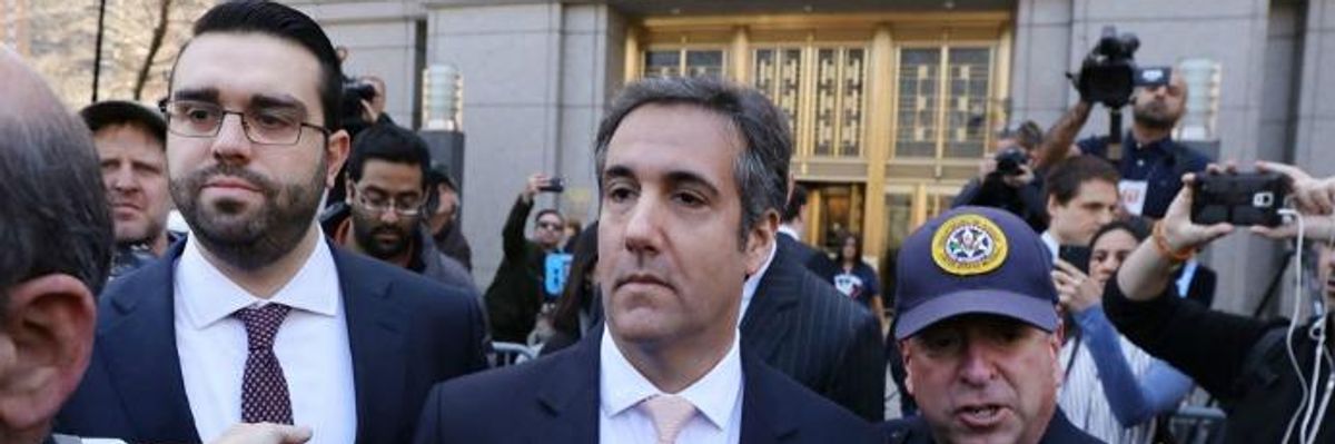'Sketchy as Hell': AT&T Paid Trump Lawyer Michael Cohen for 'Insights' as FCC Worked to Kill Net Neutrality