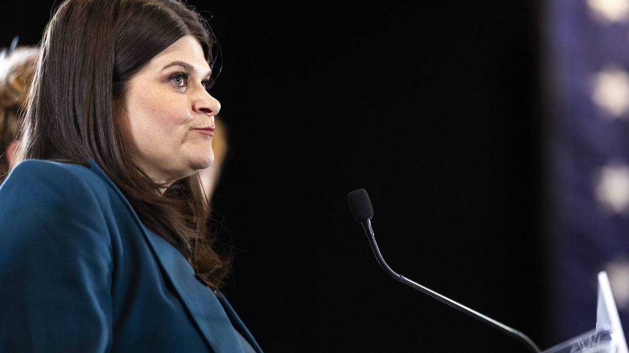 Michigan Democratic Senate Candidate Haley Stevens Holds Primary Night Event In Detroit