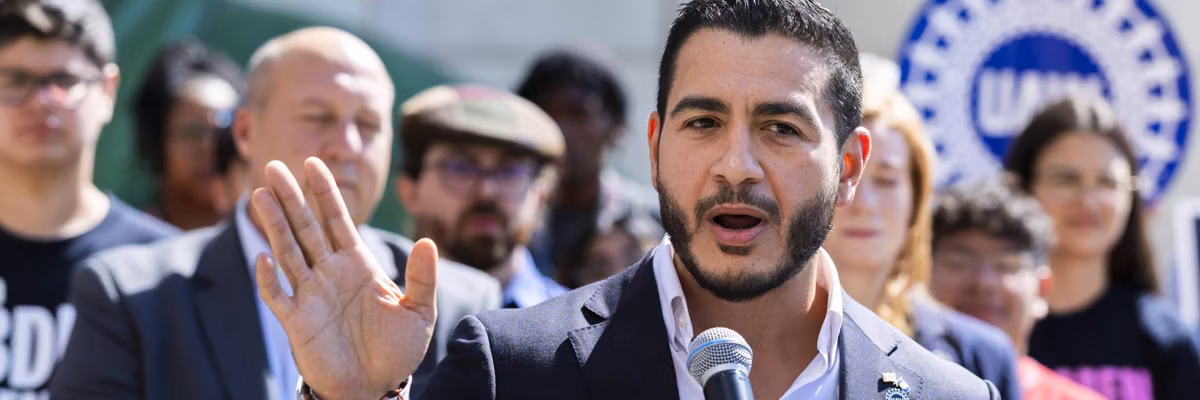 Michigan Democratic Senate Primary Winner Abdul El-Sayed Holds News Conference Day After Primary Win