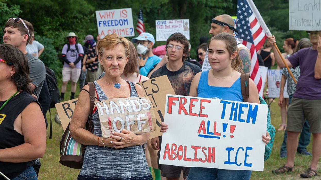 Michigan Protest Against Immigrant Detention Center
