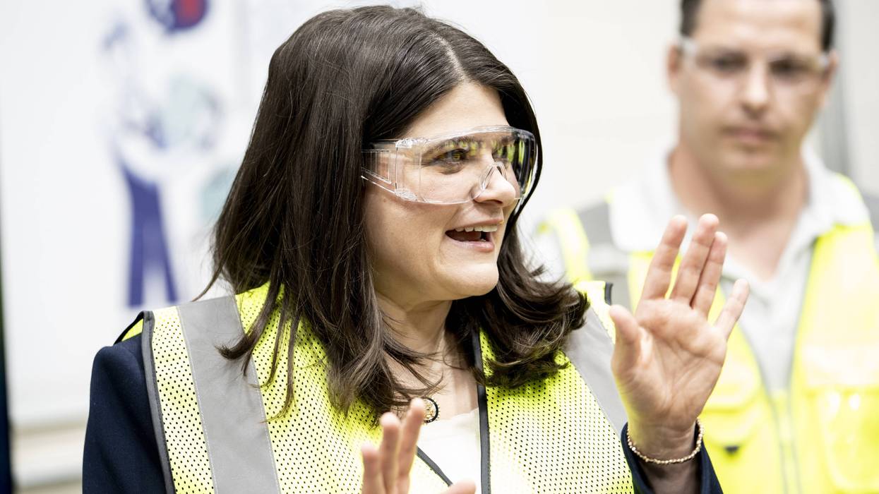 Michigan Senate Candidate Haley Stevens Tours Webasto Plymouth Plant