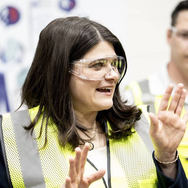 Michigan Senate Candidate Haley Stevens Tours Webasto Plymouth Plant