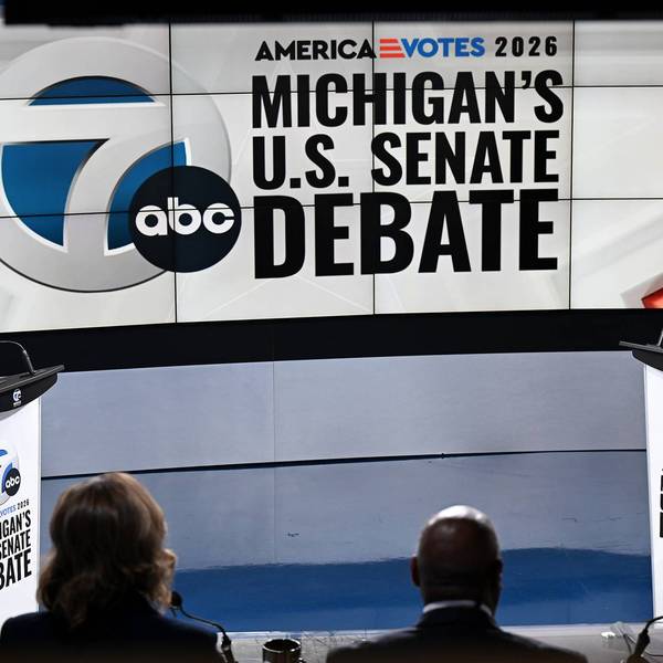 Michigan Senate Candidates Abdul El-Sayed And Mike Rogers Debate In Detroit