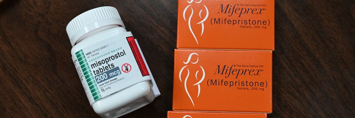 Mifepristone and Misoprostol.