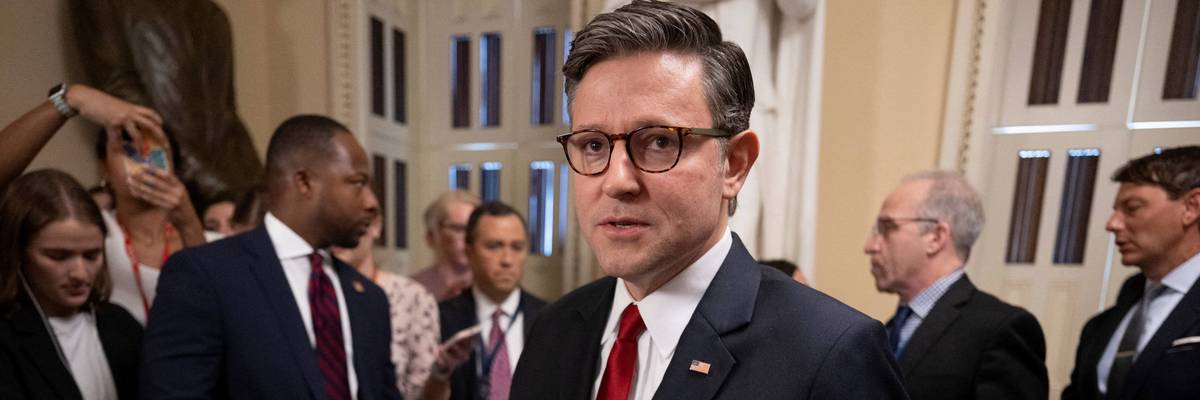 Mike Johnson enters Congress.