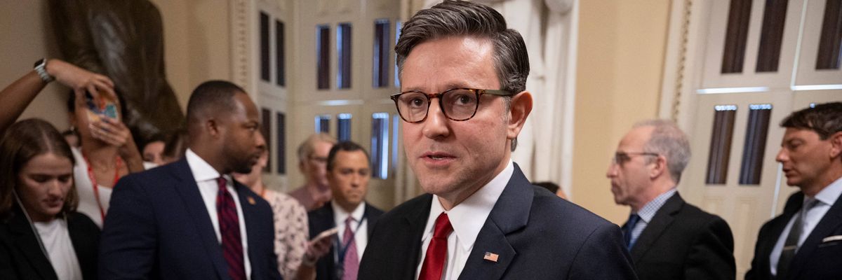 Mike Johnson enters Congress.