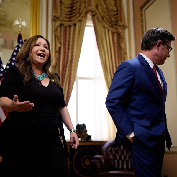 Mike Johnson Swears In Adelita Grijalva