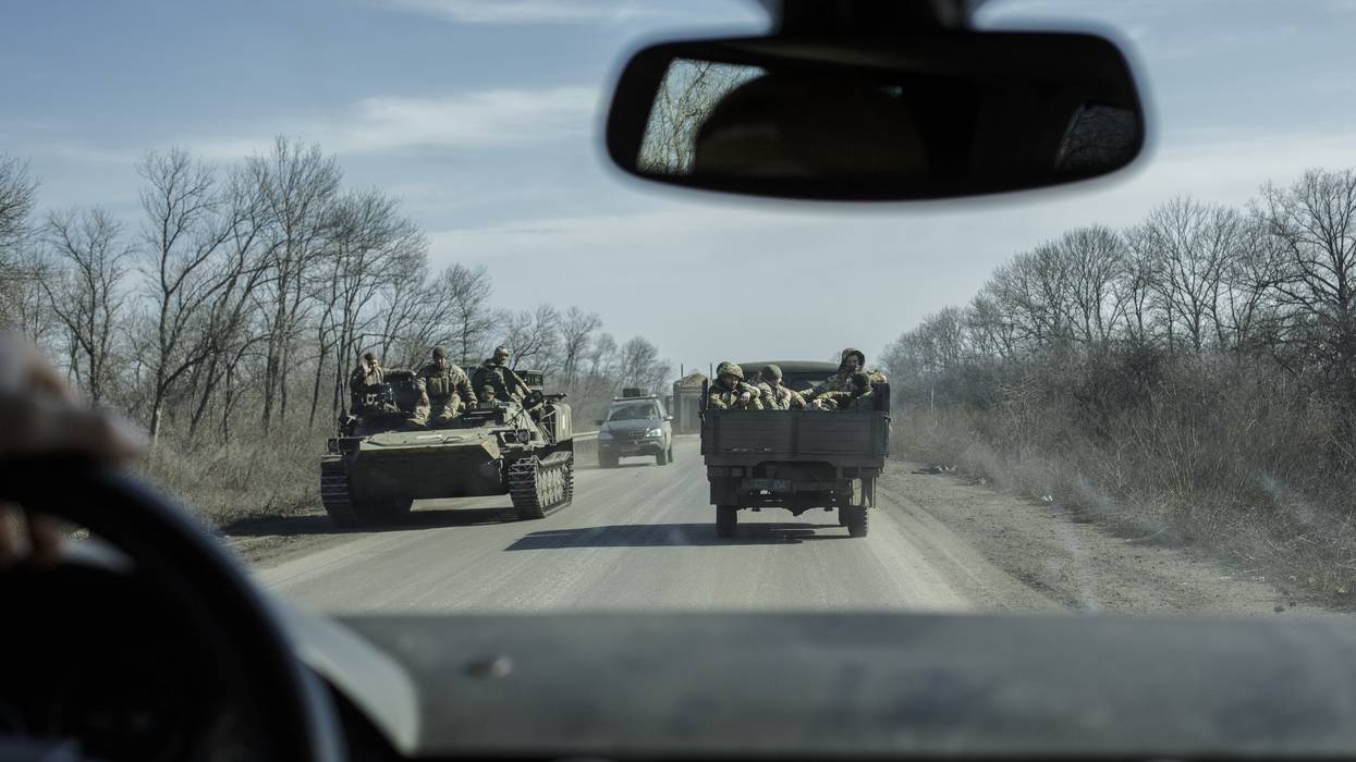 Military mobility continues in Siversk, Ukraine