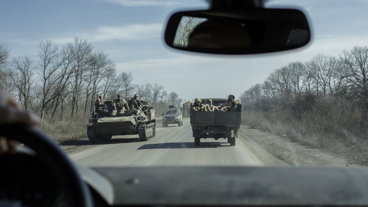 Military mobility continues in Siversk, Ukraine