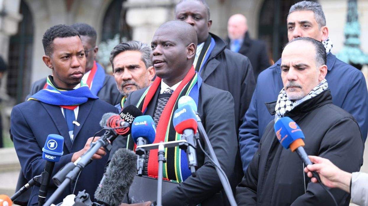 Minister of Justice and Correctional Services of South Africa Ronald Lamola at ICJ