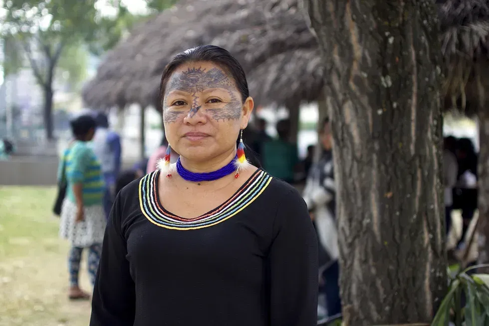 Mirian Cisneros, President of Sarayaku