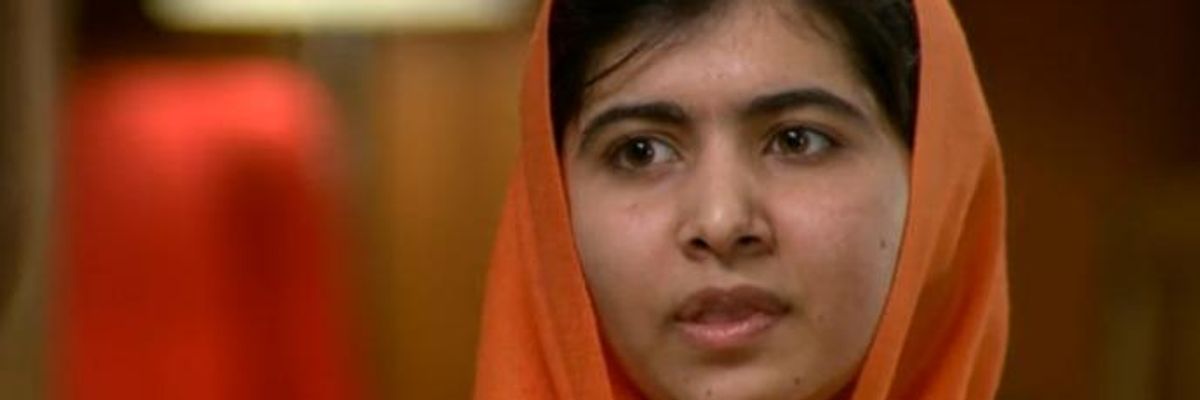 Missing Malala's Message of Peace: Drones Fuel Terrorism