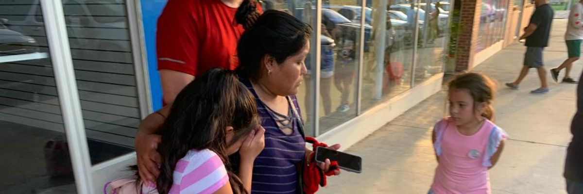 "Don't Look Away": Videos and Images of Weeping Children and Loved Ones Spread as ICE Arrests 680 in Mississippi