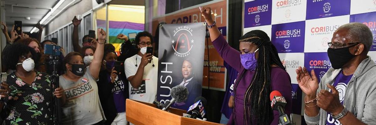 'Groundbreaking Win for Our Movement': Progressive Cori Bush Upsets Rep. Lacy Clay, Ending 50-Year Political Dynasty