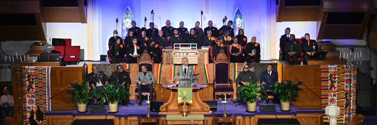 MLK rally at Metropolitan AME